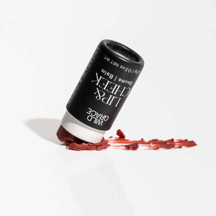 Tinted vegan lip and cheek balm, by WILD GRACE Montreal