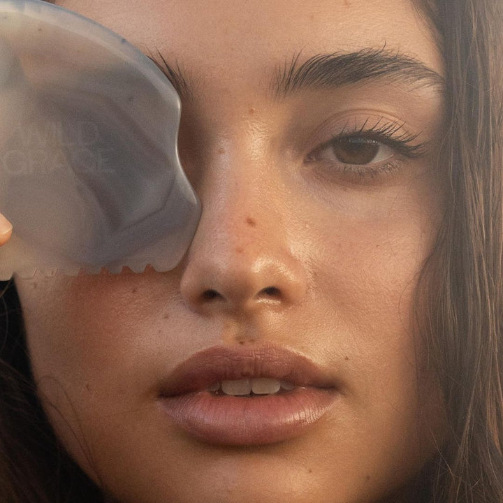 GUA SHA PRO - Smoky Agate