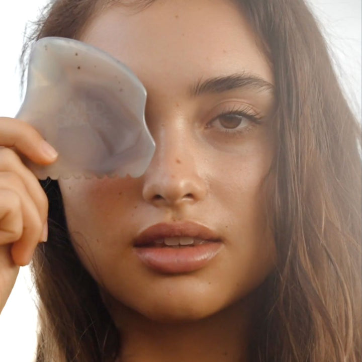 GUA SHA PRO - Smoky Agate