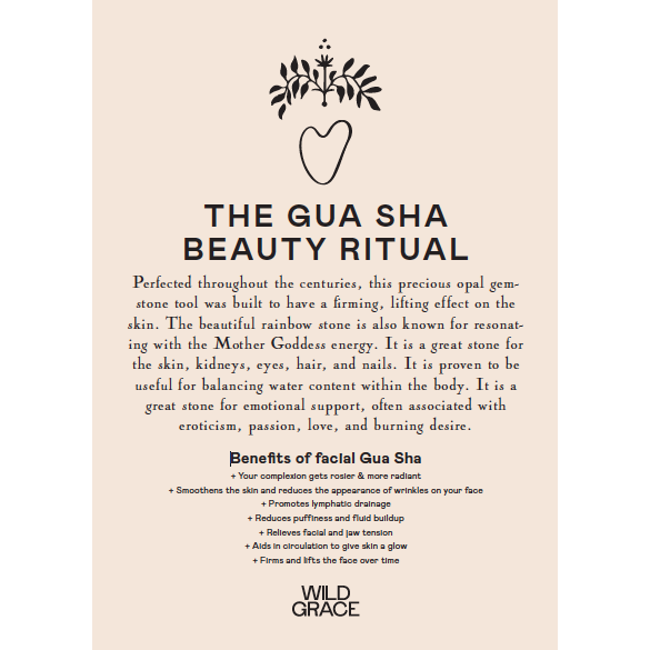 How to use a gua sha Wild Grace
