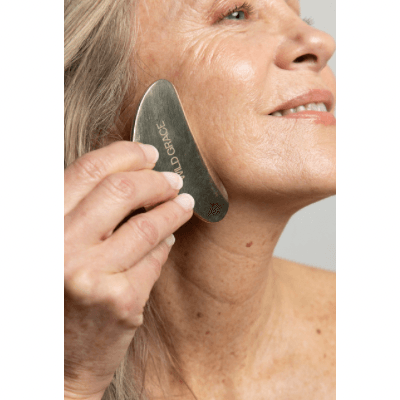 WILD GRACE kansa gua sha facial tool