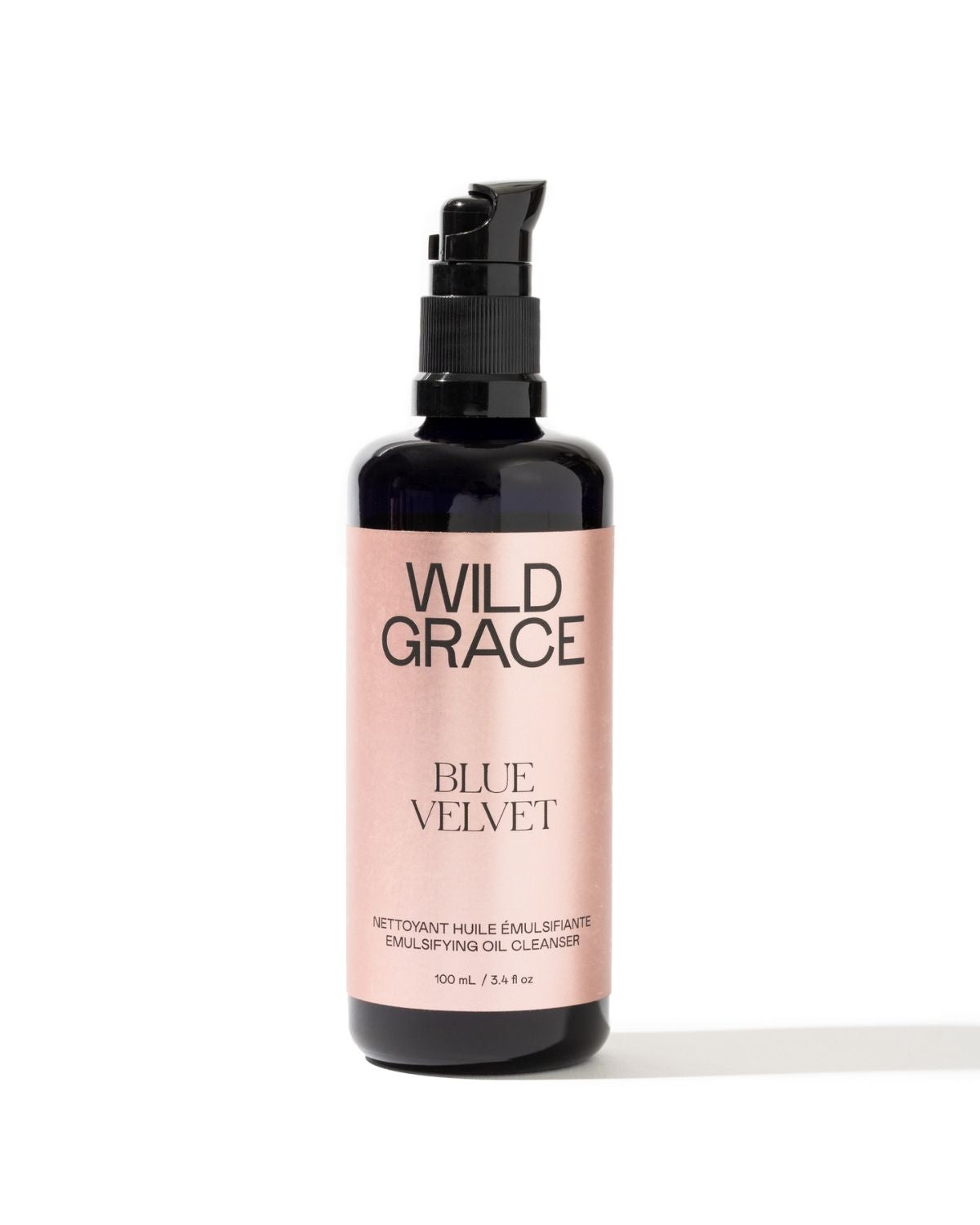Bottle of Wild Grace Blue Velvet product on a white background