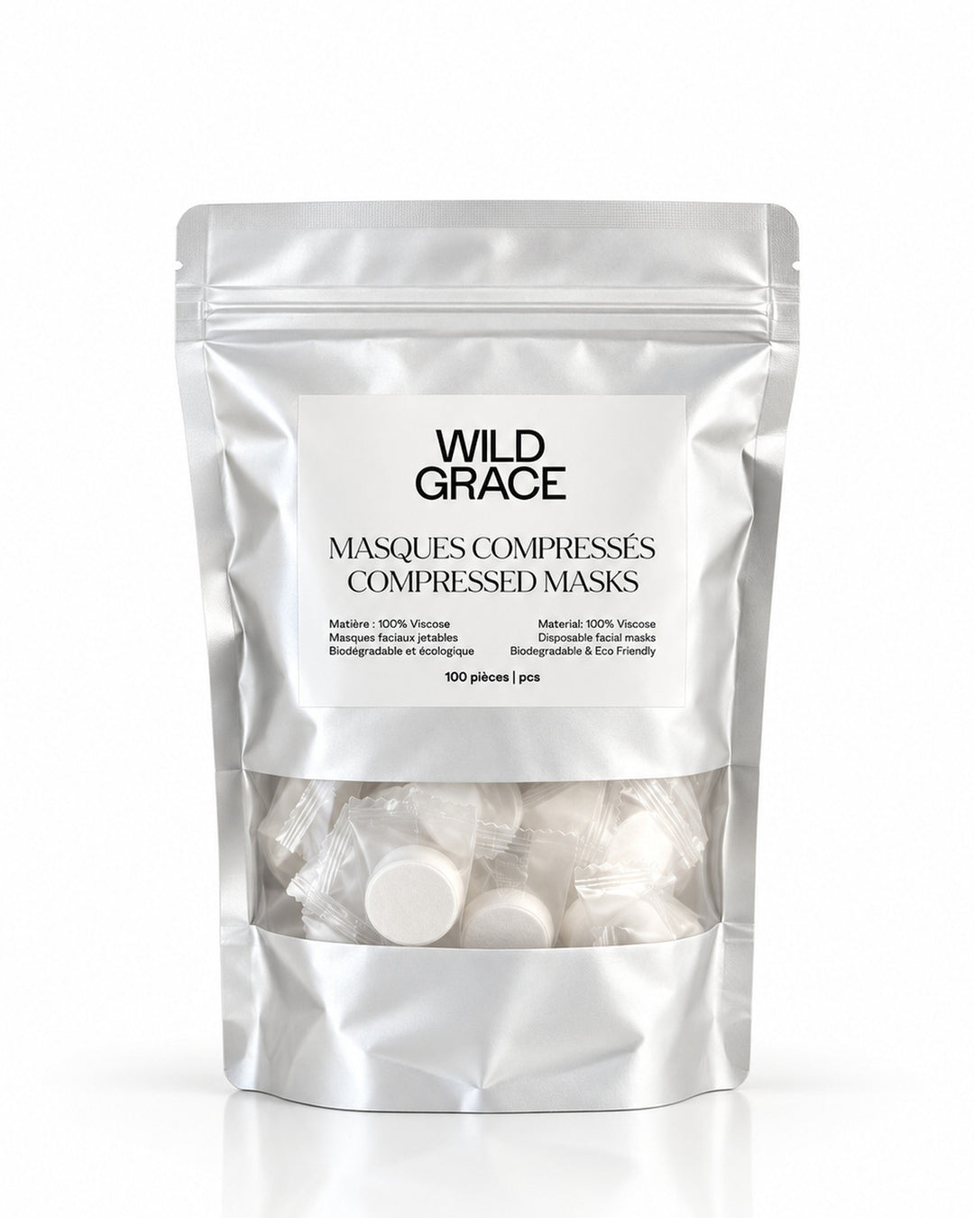 facial gauze masks by wild grace