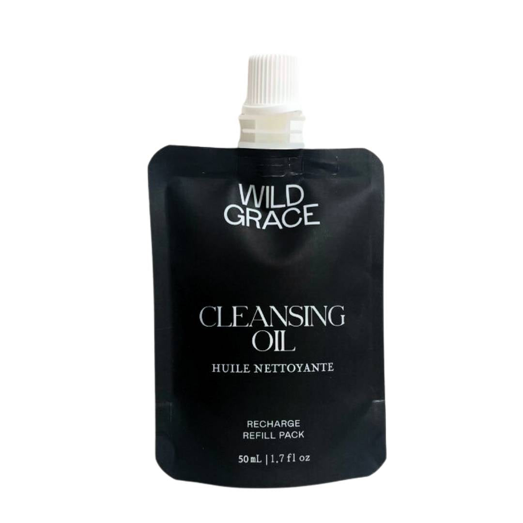 WILD GRACE cleansing oil eco-recharge refill. 100% recyclable