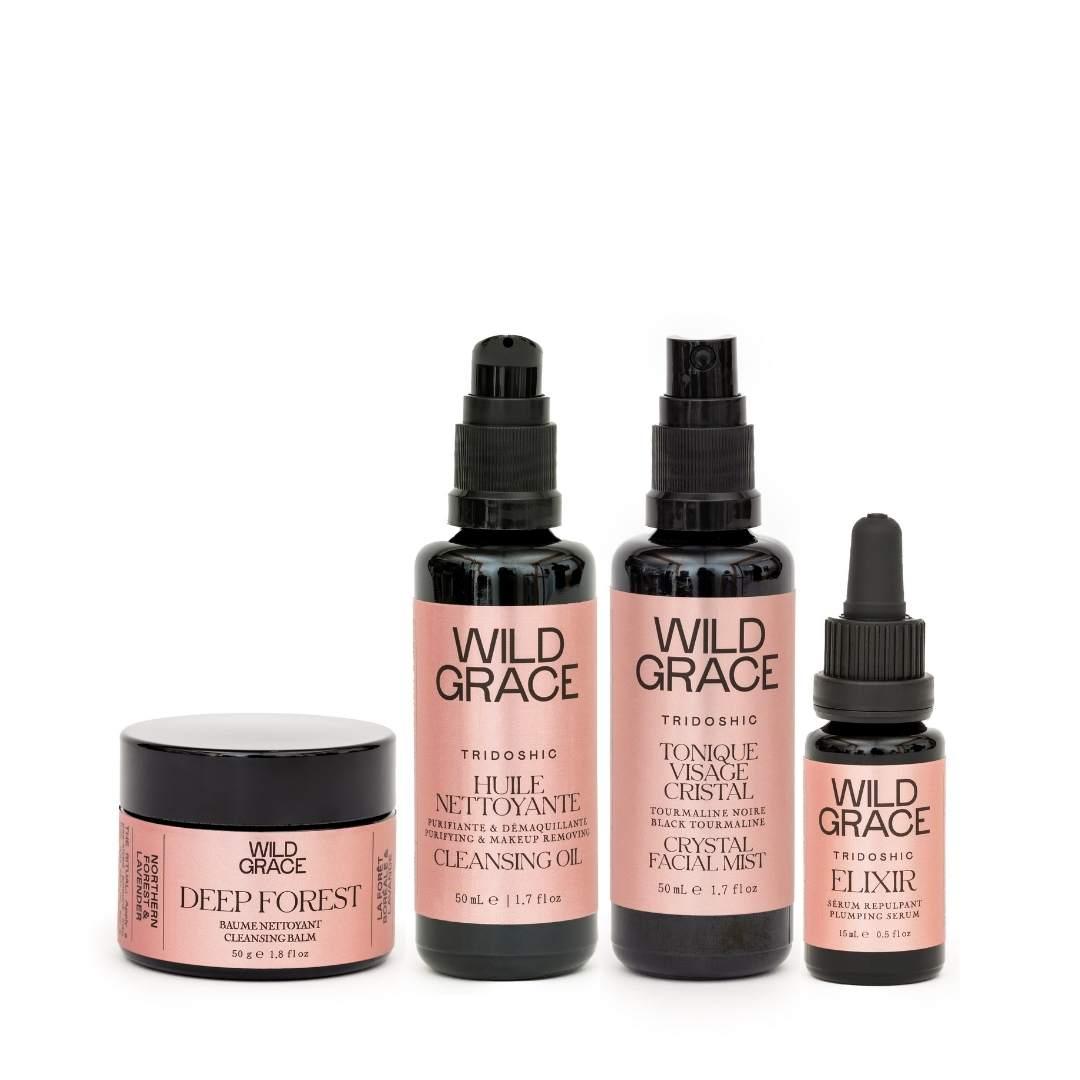 wild grace all -natural, vegan and plant-based skincare made in Montreal