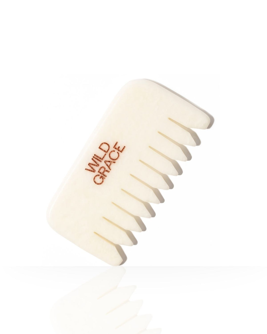 White jade comb with &