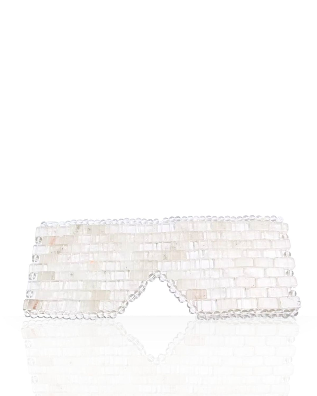 CRYSTAL DREAMS · Clear Quartz Eye Mask