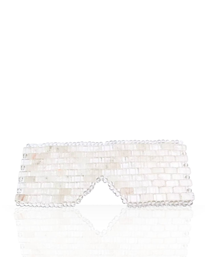 CRYSTAL DREAMS · Clear Quartz Eye Mask