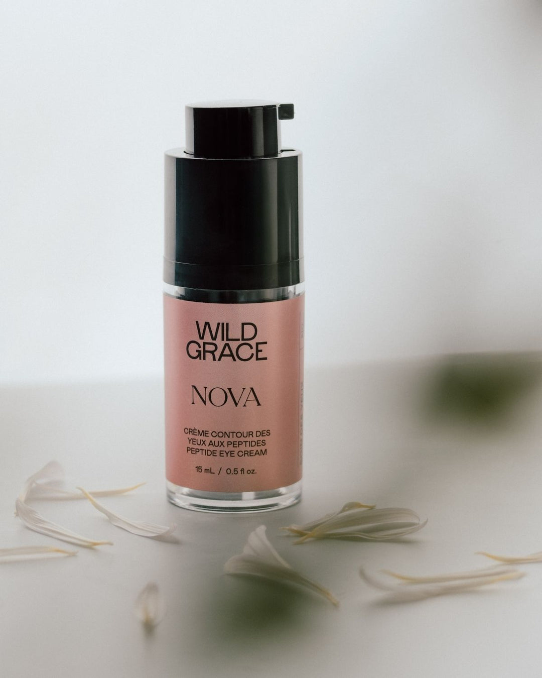 eye cream bottle labeled &