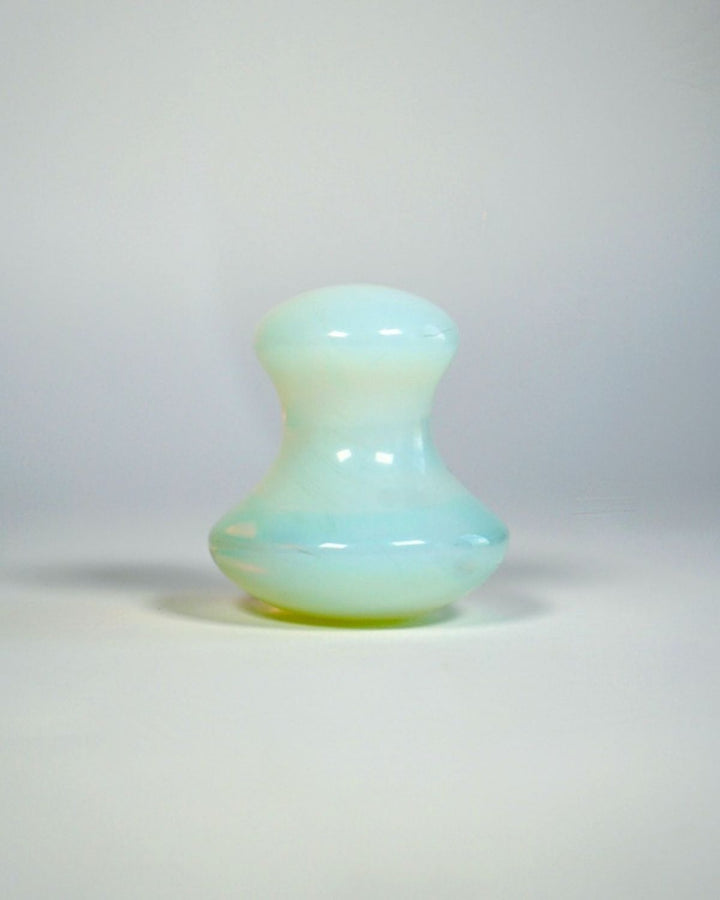 opalite de-puffing eye massage tool by WILD GRACE. Montreal, Canada.