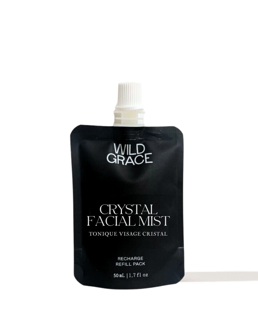 WILD GRACE Crystal facial mist eco-recharge refill. 100% recyclable