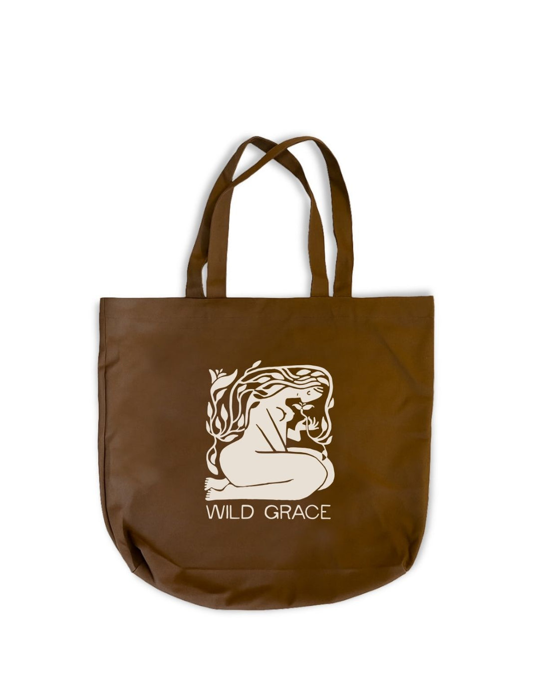 WILD GRACE Tote Bag. 12 oz canvas, 20 x 16 x 5 inches.